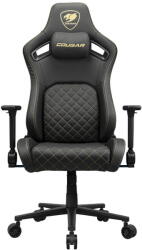 COUGAR Scaun Gaming Cougar Defensor Gold, Max 120 kg, Cotiere 4D Negru (3MDFLGLB.0001)