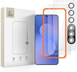 Tech-Protect Szklo hartowane tech-protect easy set+ 3-pack galaxy s25 fe clear (5906302332762)