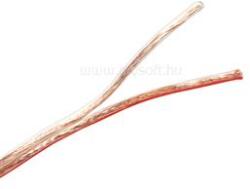 LogiLink Hangszóró beépítő kábel, 2x 1, 5 mm2, átlátszó, 25 m (LOGILINK_CA1080) (LOGILINK_CA1080)