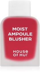 House of Hur Moist Ampoule Blusher fard de obraz lichid mini culoare 09 Ruby Red 10 ml
