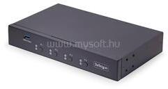 StarTech 4-Port KM Switch with Mouse Switching, USB Switch for Keyboard/Mouse, 3.5mm/USB Audio, Peripheral Sharing for 4 Computers (P4A20132-KM-SWITCH) (P4A20132-KM-SWITCH)