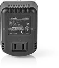 Nedis POCO104 tápegység, feszültség átalakító, konverter, 230V AC - 110V AC, 30W, USA (POCO104) (POCO104)