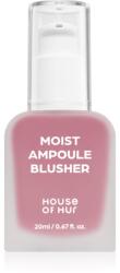 House of Hur Moist Ampoule Blusher fard de obraz lichid culoare 04 Lavender Flush 20 ml
