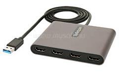 StarTech USB 3.0 to Quad HDMI Adapter, USB to 4x HDMI Monitor Converter for Windows (USB32HD4) (USB32HD4)