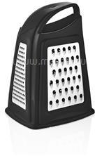 LUXPLASTIC IRIS L-00715 Trio háromoldalú reszelő, ecru vagy fekete színű (L-00715) (L-00715)