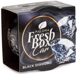 Paloma Odorizant Auto Paloma Fresh Box Black Diamond 25g pentru Suport Pahar Negru (GLB_P20217)
