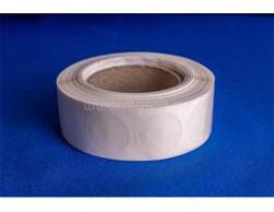  Etikett címke, 20mm, körcímke tekercses, PP 1000 db/tekercs átlátszó (EGYEB_67703) (EGYEB_67703)