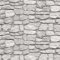 Blueback MAT Falikép, 400 x 250 cm, Különféle világosszürke kövek (BBIMG719)