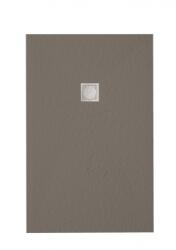 Cifre Cerámica Zenon smart slate 120x80cm öntöttmárvány zuhanytálca MOKA RAL7006 (Zenon smart slate 120x80cm MOKA RAL7006)