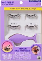 KISS imPRESS No Glue Strip Lash 01