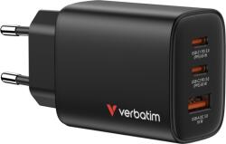 Verbatim Зарядно устройство Verbatim Essentials GaN Charger 65W EU plug Black (32352)