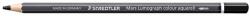STAEDTLER Акварелен цветен молив, шестоъгълен, STAEDTLER "Mars Lumograph 104", черен 104-9 (104-9)