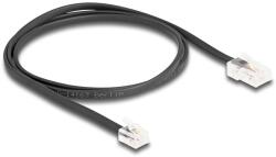 Delock Телефонен кабел RJ45 мъжки - RJ11 мъжки черен 1 м