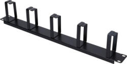 Extralink CABLE MANAGER 1U BLACK (ex.8680) - cel