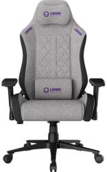 LORGAR Геймърски стол Lorgar CHA41, до 150kg, 3D подлакътници, регулируема облегалка, сив (LRG-CHA41-GY)