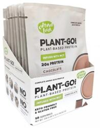 Plant-Go! Proteine vegan, cu MCT, fără zahăr, ciocolată, 10 x 33 g, Plant-Go! (3695)