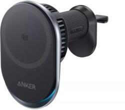 Anker Incarcator Auto Wireless Anker Prime MagGo AirCool, Qi2 25W, TEC Cooling, pentru grila de aerisire pentru iPhone seria 12-17, Negru (b2933h11) - cel