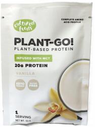 Plant-Go! Proteină vegană cu MCT, fără zahăr, vanilie, 33 g, Plant-Go!