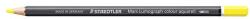 STAEDTLER Акварелен цветен молив, шестоъгълен, STAEDTLER "Mars Lumograph 104", жълт 104-1 (104-1)