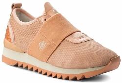Marc O'Polo Női félcipő - Belebújós bőr slip-on - méret 38 - Narancssárga korall, kényelmes textil bélés, prémium minőségű utcai cipő, elegáns lábbeli