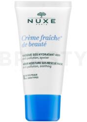  Nuxe Creme Fraiche de Beauté 48HR Moisture SOS Rescue Mask nyugtató és frissítő maszk hidratáló hatású 50 ml