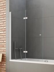 New Trendy New Soleo paravan cadă 110 cm două piese crom luciu/sticlă transparentă P-0083 (P0083)