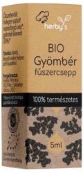 Herby's bio gyömbér fűszercsepp 5ml - pingvinpatika
