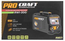  Inverteres MMA Hegesztőgép 140A LCD (IGBT Technológia) RWI-300 PROCRAFT