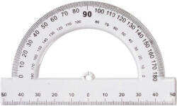  Szögmérő vonalzó 10 cm-es 180°-os (RVO257) - pepita