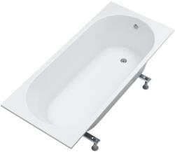 Schedline Solia White Mat SET egyenes kád 160x70 cm fehér 3WST. S1P-16070/B/MG (3WSTS1P16070BMG)