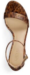 Lauren Ralph Lauren сандали с тънък ток от кожа Allie Mid (802P15743001.200)