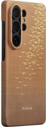 PITAKA Carcasa Pitaka Edge cu MagSafe compatibila cu Samsung Galaxy S26 Ultra, Golden Glint (KS2606U)