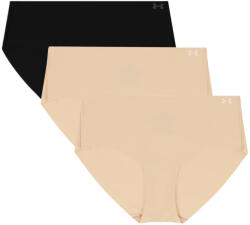 Under Armour Chiloți pentru femei Pure Stretch No Show Hipster - Solid 3Pack Hue 500 W/Black S