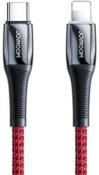 JOYROOM Cablu date USB-C la Lightning MFI 2.4A pentru incarcare rapida si transfer date Joyroom S-1224K2, PD 20W, 480 Mbps, 1.2m, Rosu (S-1224K2-Red)