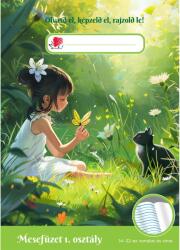 ICO ICO: Süni Lányos I. osztályos mesefüzet A/5-ös 14-32-es vonalazással (7500130005-585909) - jatekshop
