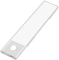 LogiLink LED szekrény alatti lámpa, 20 cm, 80 lm, 600 mAh, mozgásérzékelővel, fehér (LED021)