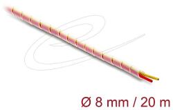 Delock Spirál tömlő szilikon 8 mm átmérő, 20 m, átlátszó (19016)