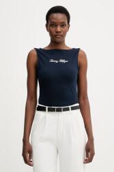 Tommy Hilfiger top pentru femei din bumbac cu elastan 9BY2-TSDZT0_59X (WW0WW50947)