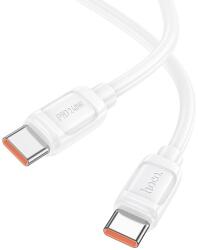 hoco. X115 Surpass 240 W-os gyors töltésű adatkábel C-C fehér (HC652025)