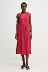Benetton rochie de vară din in PPY2-SUD11I_33X (4AGHDV0CD)