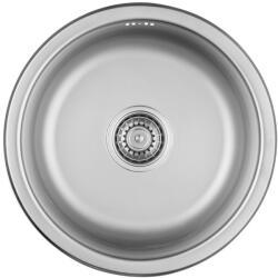 Laveo ORION egykör inox mosogató szifonnal (OPSGN_088T)