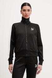 PUMA cipzáras melegítőfelső női pamuttal Iconic T7 Track Jacket - fekete S