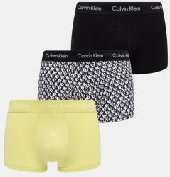 Calvin Klein Underwear férfi boxeralsó pamut elasztánnal 3-as csomag - sárga M