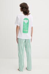 Women'Secret Kétrészes pizsama női pamut - fehér XL - answear - 15 990 Ft