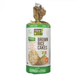  Rice Up barna rizses puffasztott szelet chia mag quinoa 120 g