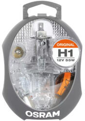 OSRAM H1 CLK EURO 12V tartalék izzó / biztosíték készlet (CLK H1)