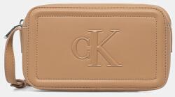 Calvin Klein keresztpántos táska női műbőr - bézs Univerzális méret - answear - 28 990 Ft