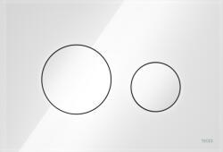 Tece Clapeta de actionare Dual-Flush, sticla alba, TECE Loop (9240650)