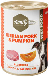 Amity Hypoallergen Iberian Pork-Pumpkin Kutya Konzerv 400 g - zoonet