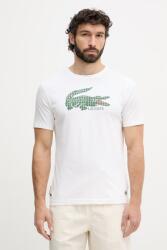 Lacoste póló férfi pamuttal - bézs S